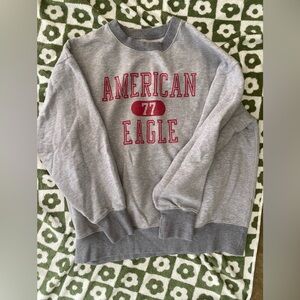 American Eagle Heather Gray Sweater